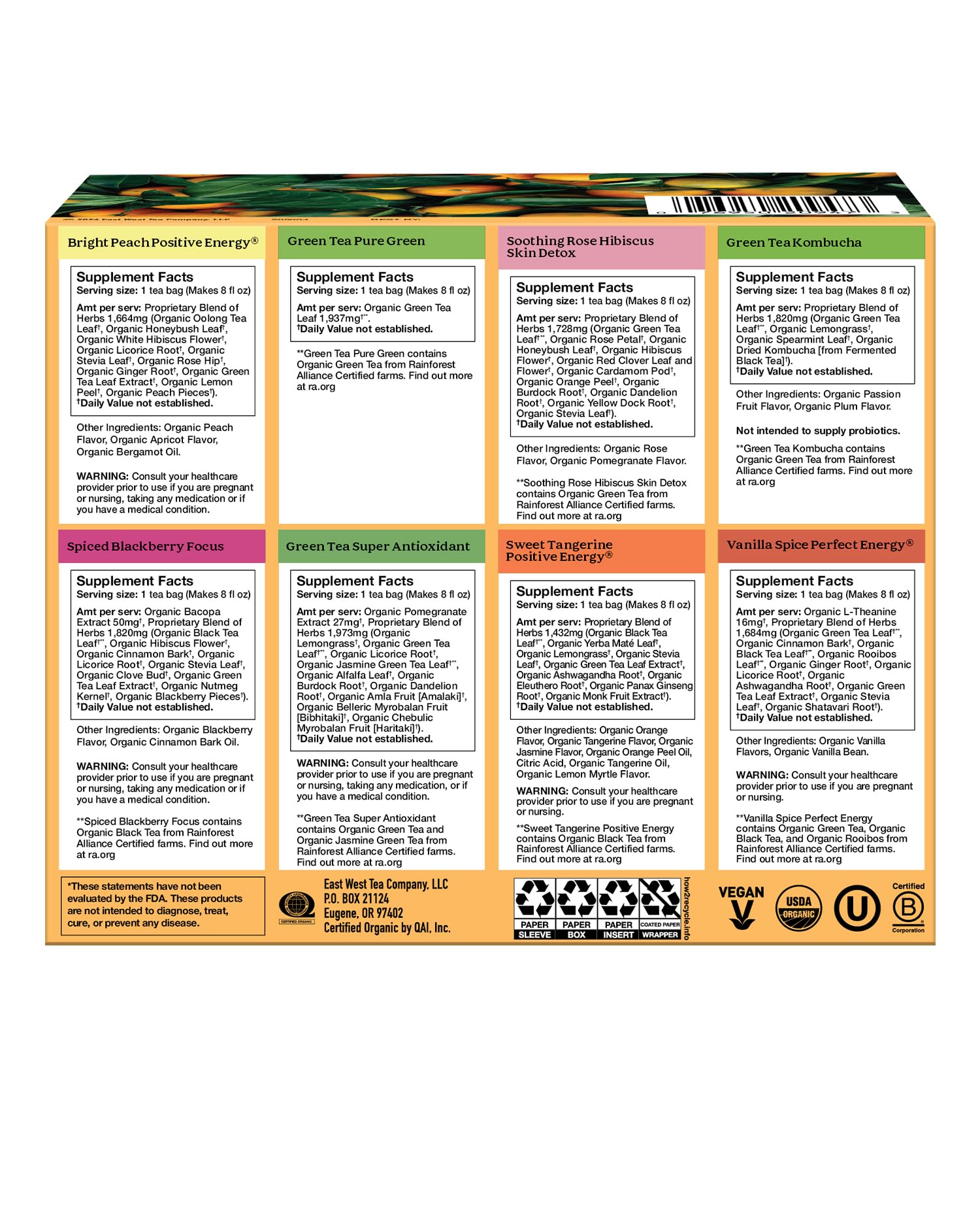 Yogi Organic Tea Energy Sampler Box - Image 2